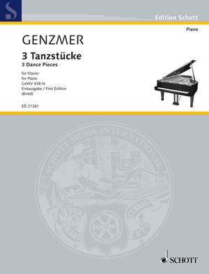 Genzmer, Harald: 3 Dance Pieces GeWV 438-N