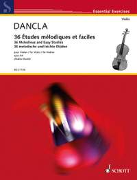 Dancla, Charles: 36 Melodious and Easy Studies op. 84