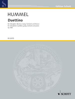 Hummel, Bertold: Duettino op. 82b