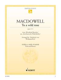 MacDowell, Edward: To a wild rose op. 51/1