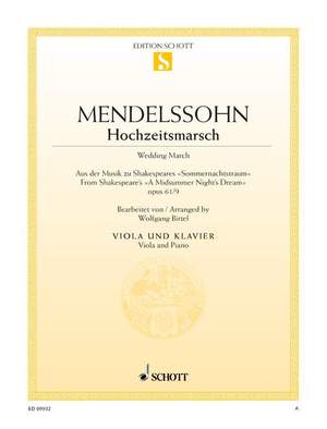 Mendelssohn Bartholdy, Felix: Wedding March op. 61/9
