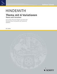 Hindemith, Paul: Theme and 6 Variations