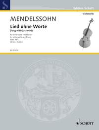 Mendelssohn Bartholdy, Felix: Song without words op. 30/3
