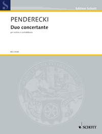 Penderecki, Krzysztof: Duo concertante