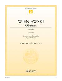 Wieniawski, Henryk: Obertass op. 19/1