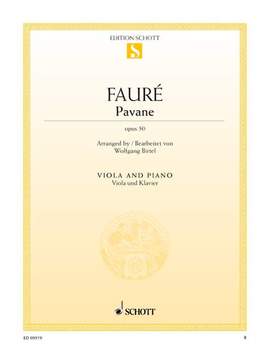 Fauré, Gabriel: Pavane op. 50