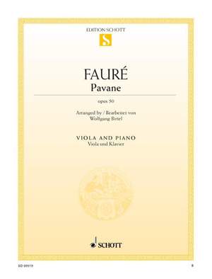 Fauré, Gabriel: Pavane op. 50