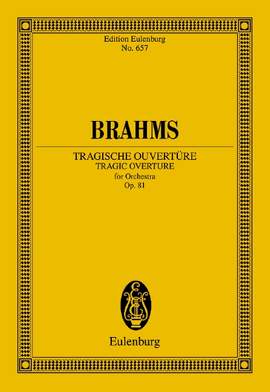 Brahms, Johannes: Tragic Overture op. 81