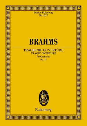 Brahms, Johannes: Tragic Overture op. 81