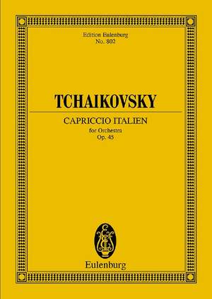 Tchaikovsky, Peter Iljitsch: Capriccio Italien op. 45 CW 44