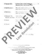 Bach, Johann Sebastian: Cantata No. 32 (Dominica 1 post Epiphanias) BWV 32 Product Image