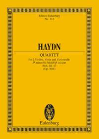 Haydn, Joseph: String Quartet F# minor op. 50/4 Hob. III: 47