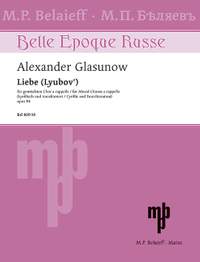 Glazunov, Alexander: Liebe op. 94
