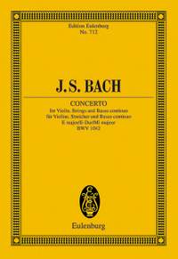 Bach, Johann Sebastian: Concerto E major BWV 1042