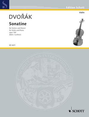 Dvořák, Antonín: Sonatine G Major op. 100