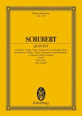 Schubert, Franz: Quintet A major op. 114 D 667
