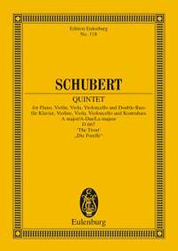 Schubert, Franz: Quintet A major op. 114 D 667