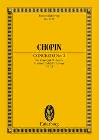 Chopin, Frédéric: Concerto No. 2 F minor op. 21