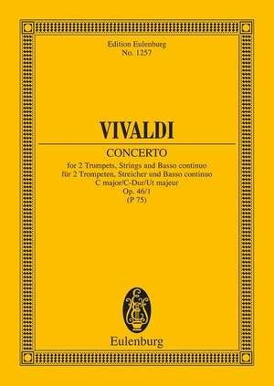 Vivaldi, Antonio: Concerto C major op. 46/1 RV 537/PV 75