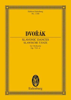 Dvořák, Antonín: Slavonic Dances op. 72/1-4 B 147