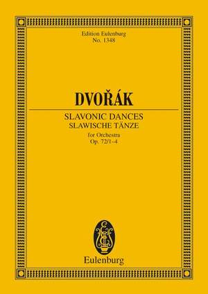 Dvořák, Antonín: Slavonic Dances op. 72/1-4 B 147