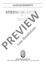 Donizetti, Gaetano: String Quartets Product Image