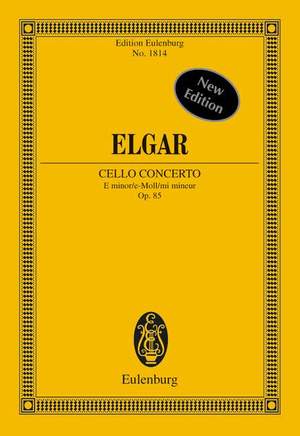Elgar, Edward: Cello Concerto E minor op. 85