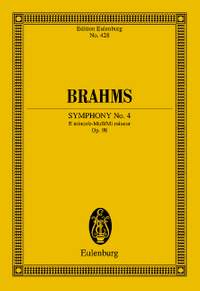 Brahms, Johannes: Symphony No. 4 E Minor op. 98