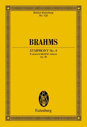 Brahms, Johannes: Symphony No. 4 E Minor op. 98