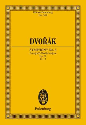 Dvořák, Antonín: Symphony No. 6 D major op. 60 B 112