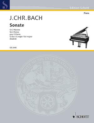 Bach, Johann Christian: Sonate G major