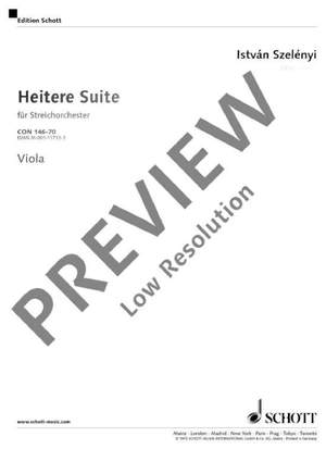 Szelényi, István: Heitere Suite