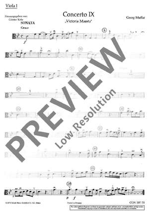 Muffat, Georg: Concerto IX