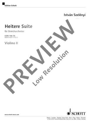 Szelényi, István: Heitere Suite