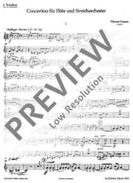 Fussan, Werner: Concertino