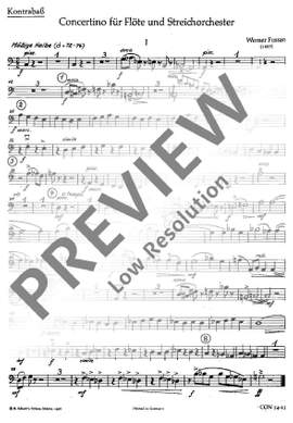 Fussan, Werner: Concertino