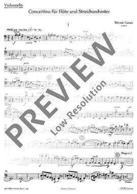 Fussan, Werner: Concertino