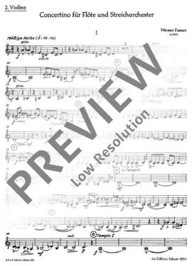 Fussan, Werner: Concertino