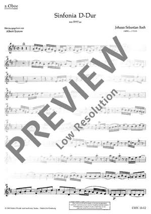 Bach, Johann Sebastian: Sinfonia BWV 42