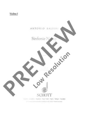 Salieri, Antonio: Symphony No. 19 D Major
