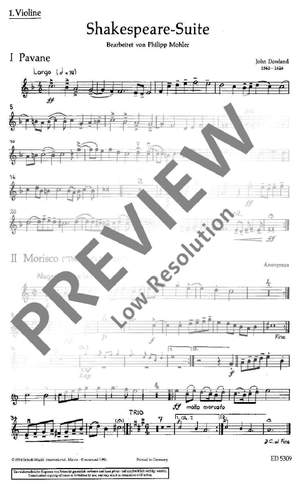 Mohler, Philipp: Shakespeare Suite