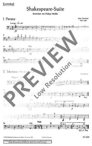 Mohler, Philipp: Shakespeare Suite