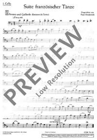 du Terte, Estienne / Gervaise, Claude / Hindemith, Paul: Suite französischer Tänze