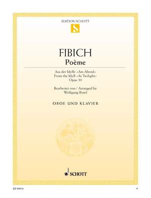 Fibich, Zdenek: Poème op. 39