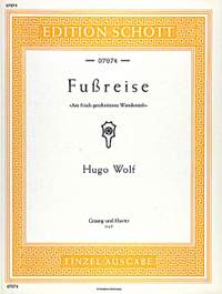 Wolf, Hugo Philipp Jakob: Fußreise