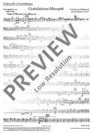 Beethoven, Ludwig van: Allegretto WoO 3