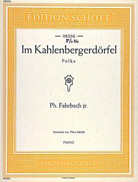 Fahrbach, Philipp jun.: Im Kahlenbergerdörfel op. 340