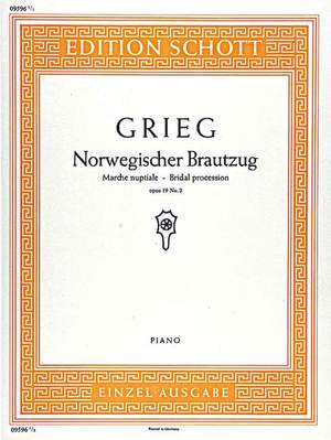 Grieg, Edvard: Bridal procession op. 19/2