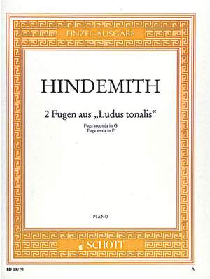Hindemith, Paul: Ludus tonalis