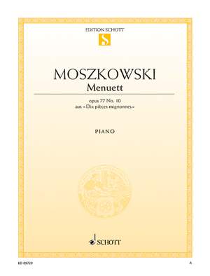Moszkowski, Moritz: Berühmtes Menuett op. 77